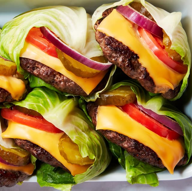 Cheeseburger Cabbage Wraps